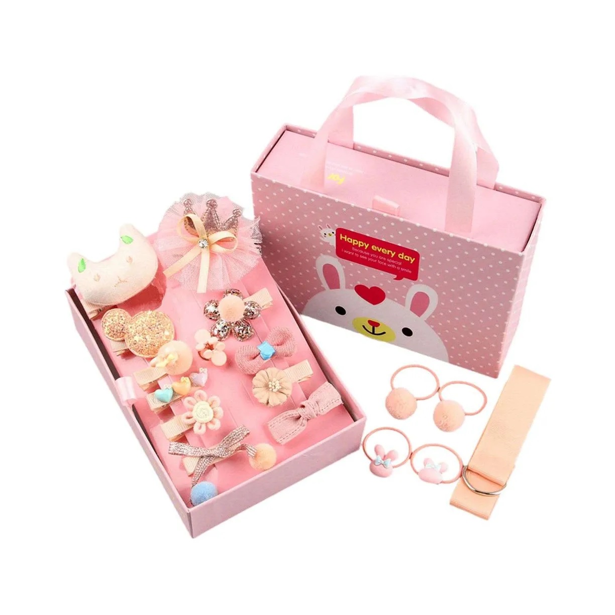 Подарочный набор заколок для девочек Ripoma 00110338 18 предметов