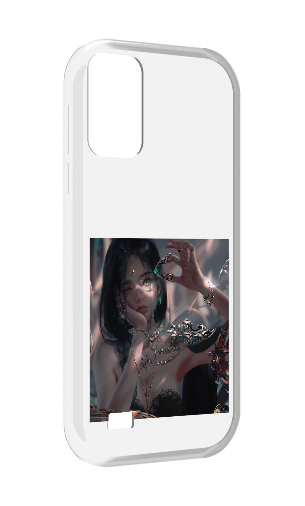 

Чехол MyPads девушка-с-алмазом для Oukitel C31, Прозрачный, Tocco