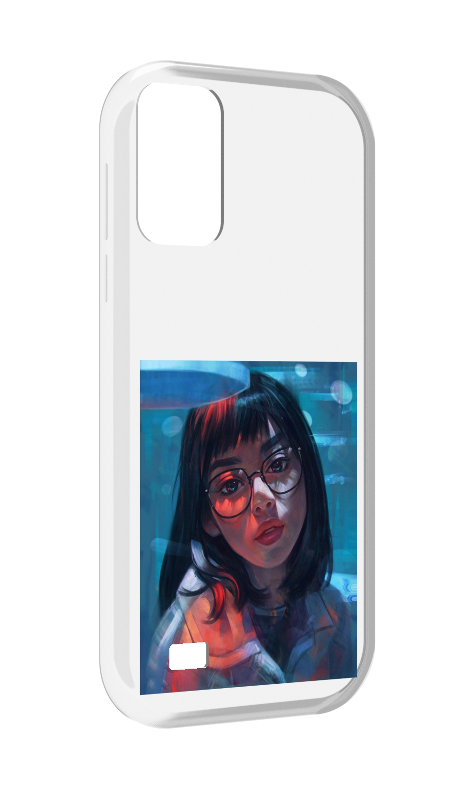 

Чехол MyPads девушка-под-красным-светом для Oukitel C31, Прозрачный, Tocco