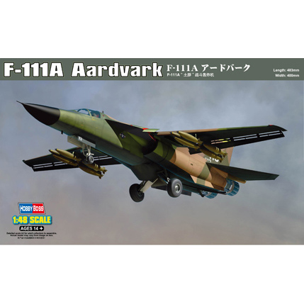 

Сборная модель HobbyBoss 1/48 F-111A Aardvark 80348
