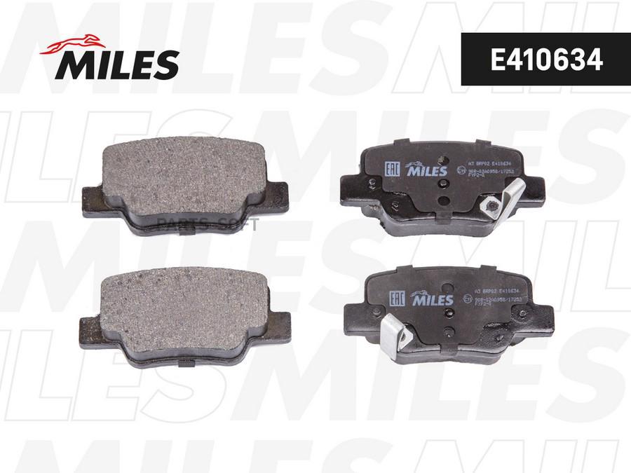 

Колодки тормозные задние (Смесь Low-Metallic) TOYOTA VERSO 09- (TRW GDB3547) MILES E410634