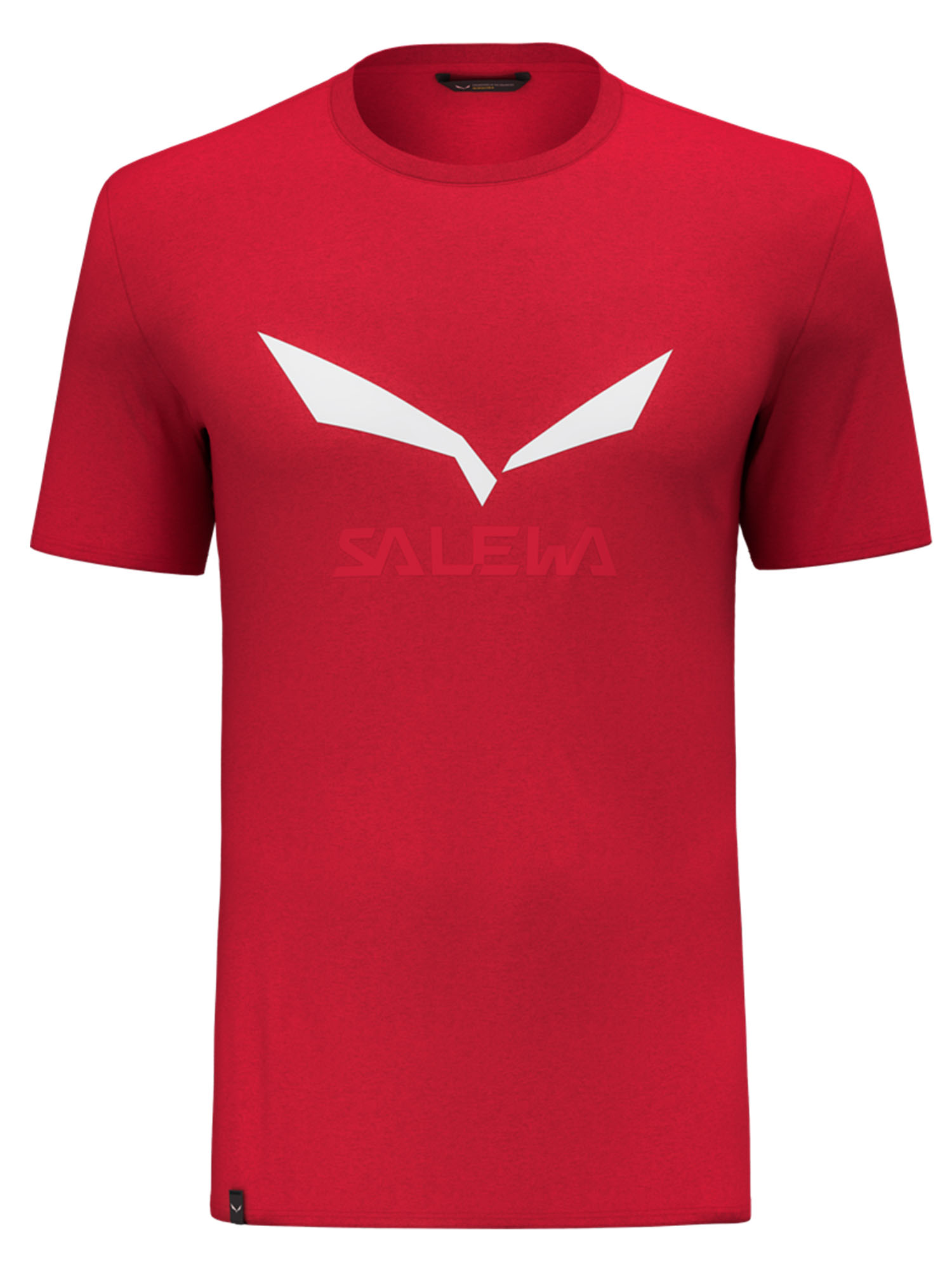 

Футболка мужская Salewa Solidlogo Dry 2024 красная 2XL, Красный, Solidlogo Dry 2024