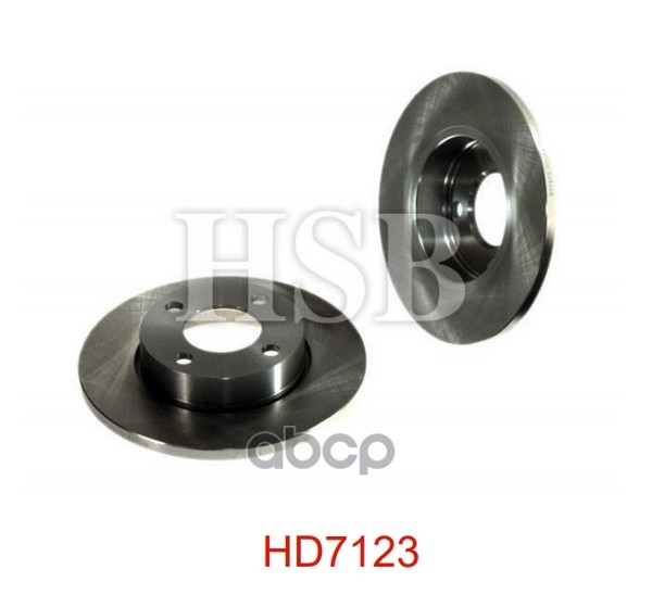 

HSB HD7123 Диск тормозной передний AUDI: 100 76-82, 100 82-90, 100 Avant 77-83, 80 86-91,