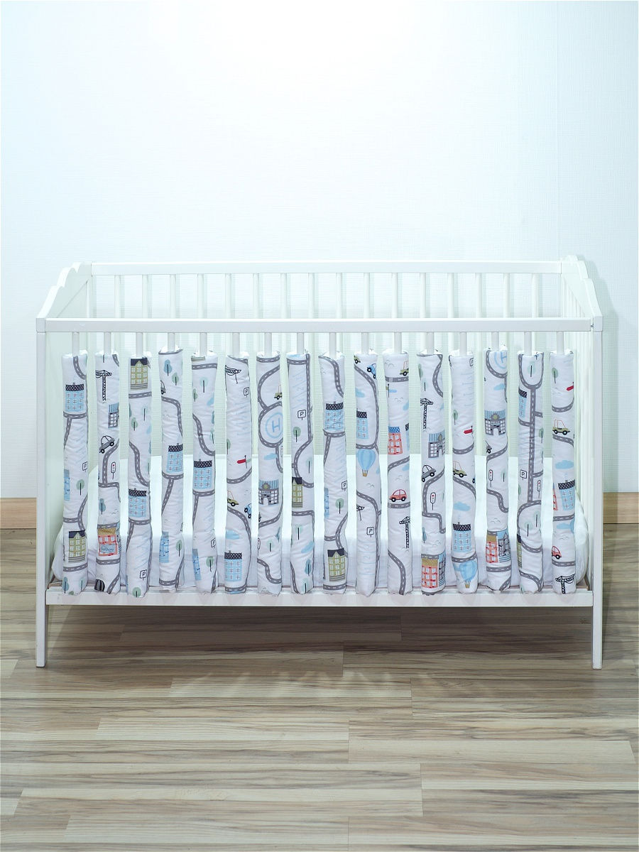 

Бортики для кроватей Cloud factory CF-1-CAD, City Adventure