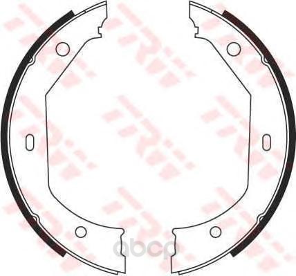

Тормозные колодки TRW/Lucas барабанные для BMW E39 1995- GS8656