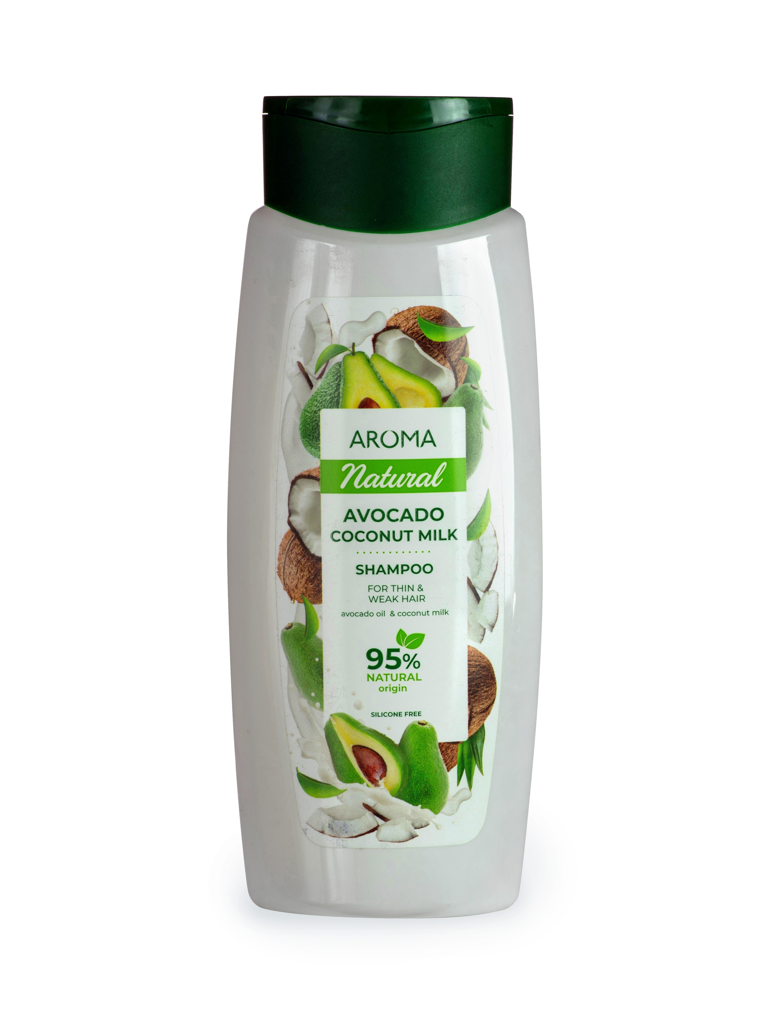 Шампунь для волос Aroma Natural Avocado and Coconut Milk 400 мл.Арт. 20758