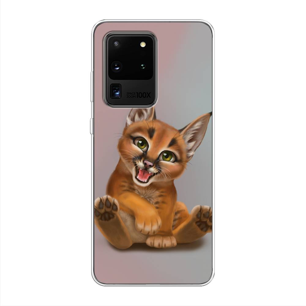 

Чехол Awog на Samsung Galaxy S20 Ultra "Малыш рыси", Разноцветный, 29450-1