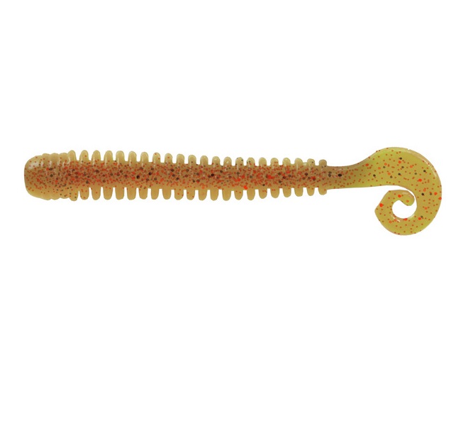 Мягкая приманка LureMax CHEEKY WORM 3,5''/8,5см, LSCW35-007 Ebimiso Oil (10 шт.)