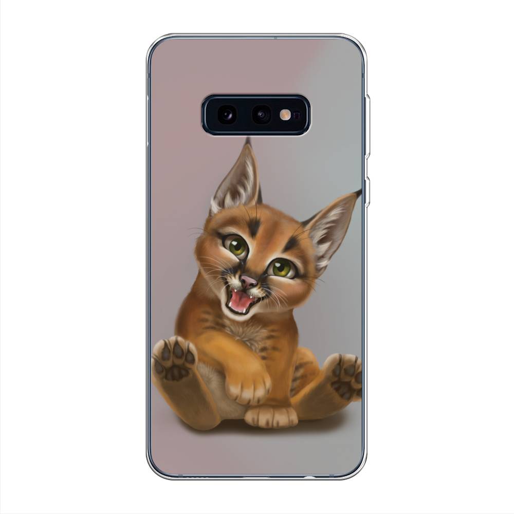 

Чехол Awog на Samsung Galaxy S10E "Малыш рыси", Разноцветный, 27250-1