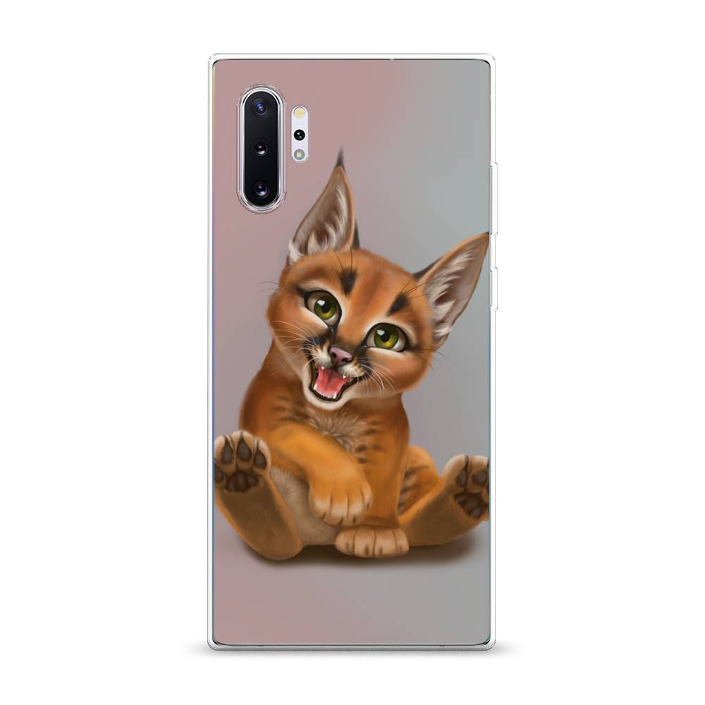 

Чехол Awog на Samsung Galaxy Note 10 Plus "Малыш рыси", Разноцветный, 28550-1