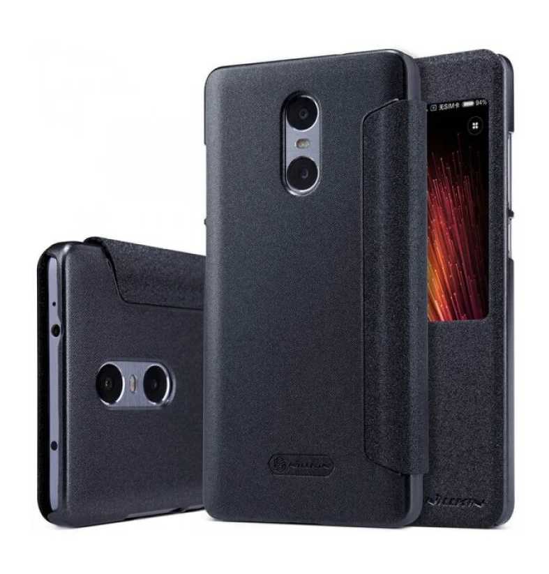 

Чехол-книжка Nillkin Sparkle с окошком для Xiaomi Redmi Pro, Черный