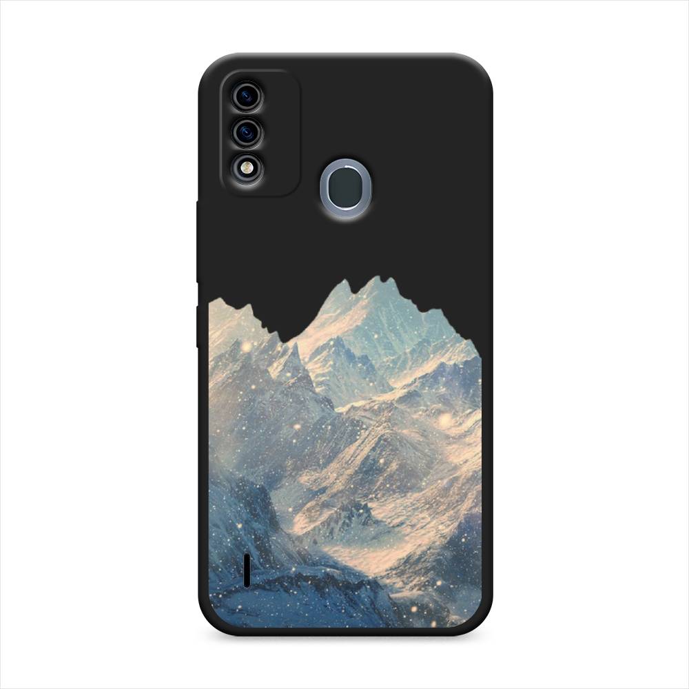 

Чехол Awog на Itel A48 "Горы арт 2", Серый, 3200152-1