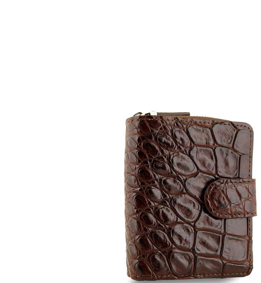 Портмоне женское Exotic Leather kk-446 темное шоколад