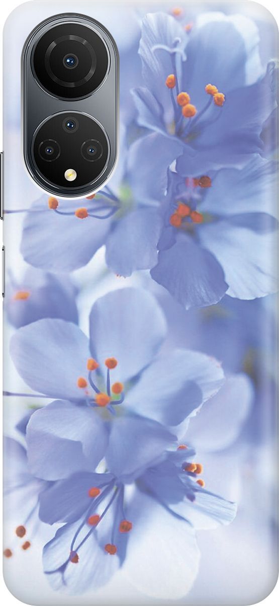 

Силиконовый чехол на Honor X7 "Лазурные орхидеи", Голубой;фиолетовый, 158546