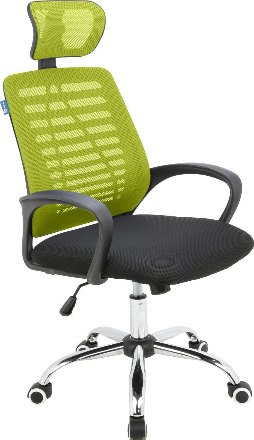 Кресло руководителя Alsav AL 777 черно-зеленый
