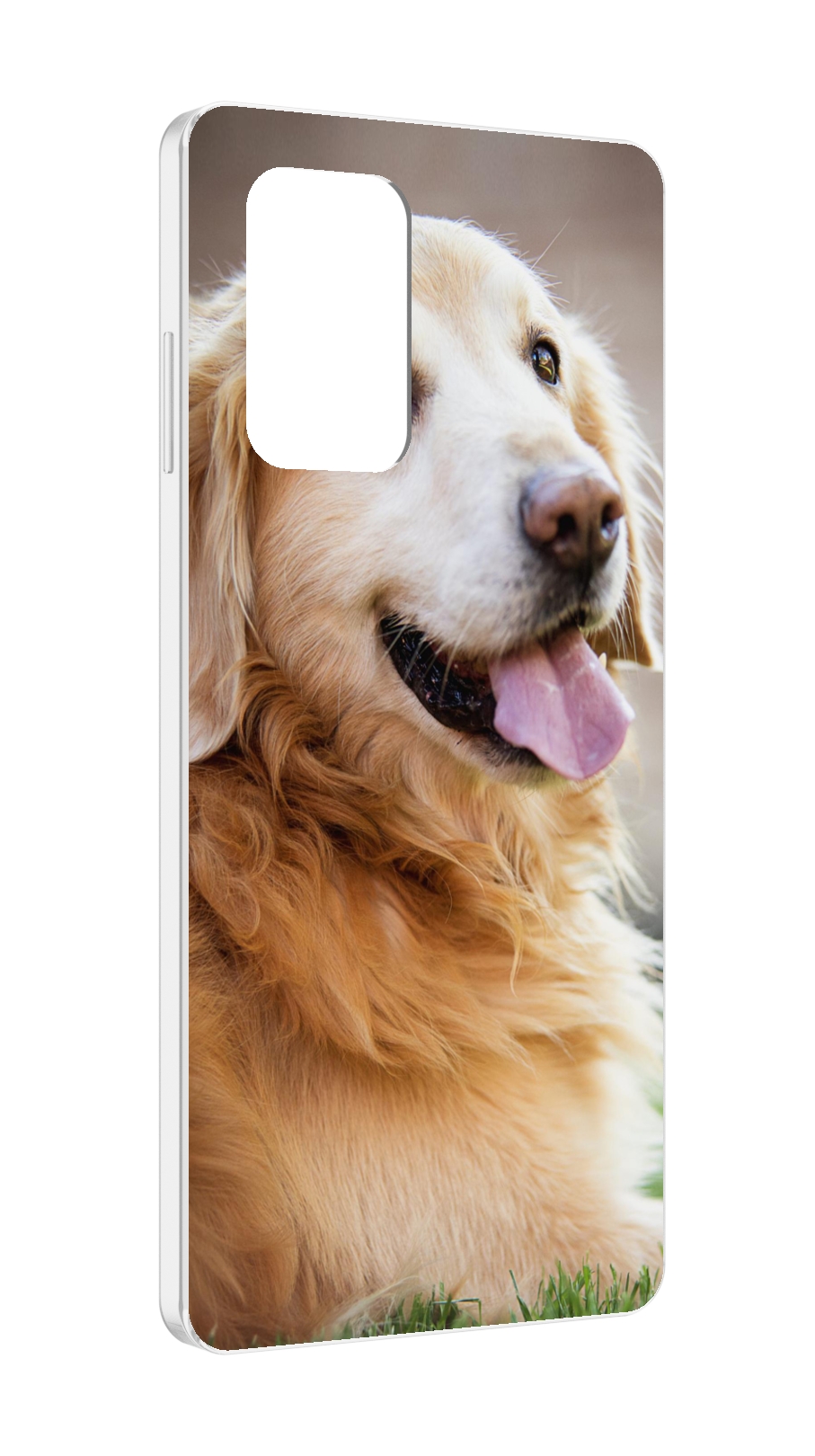 

Чехол MyPads золотистыи ретривер для ZTE Blade A72 / ZTE Blade V40 Vita, Прозрачный, Tocco