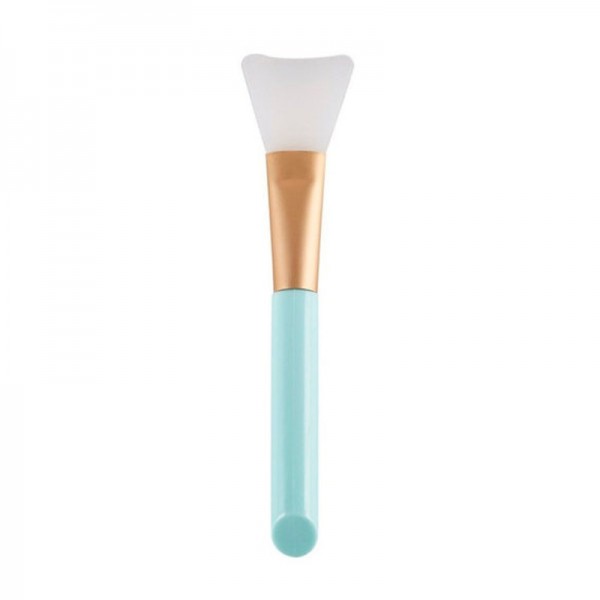 Кисть-лопатка силиконовая для нанесения масок и кремов от Kinsey Beauty голубой цвет кисть для нанесения масок studio m collеction