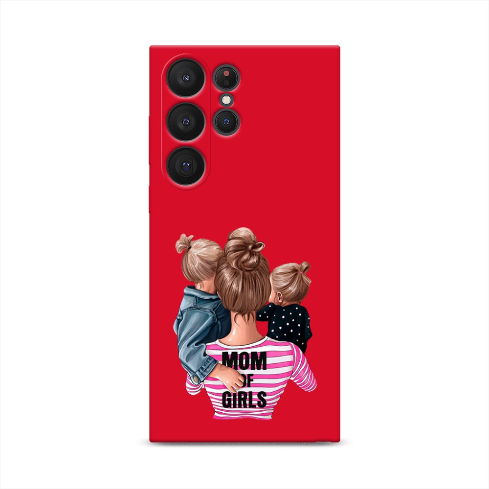 

Чехол Awog на Samsung Galaxy S23 Ultra 5G "Mom of Girls", Разноцветный, 2107553-1