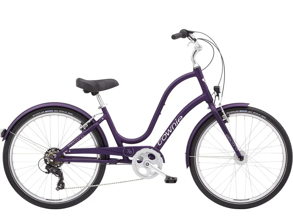 Городской, Круизер Велосипед Electra Townie Original 7D EQ Purple, 26, 2022