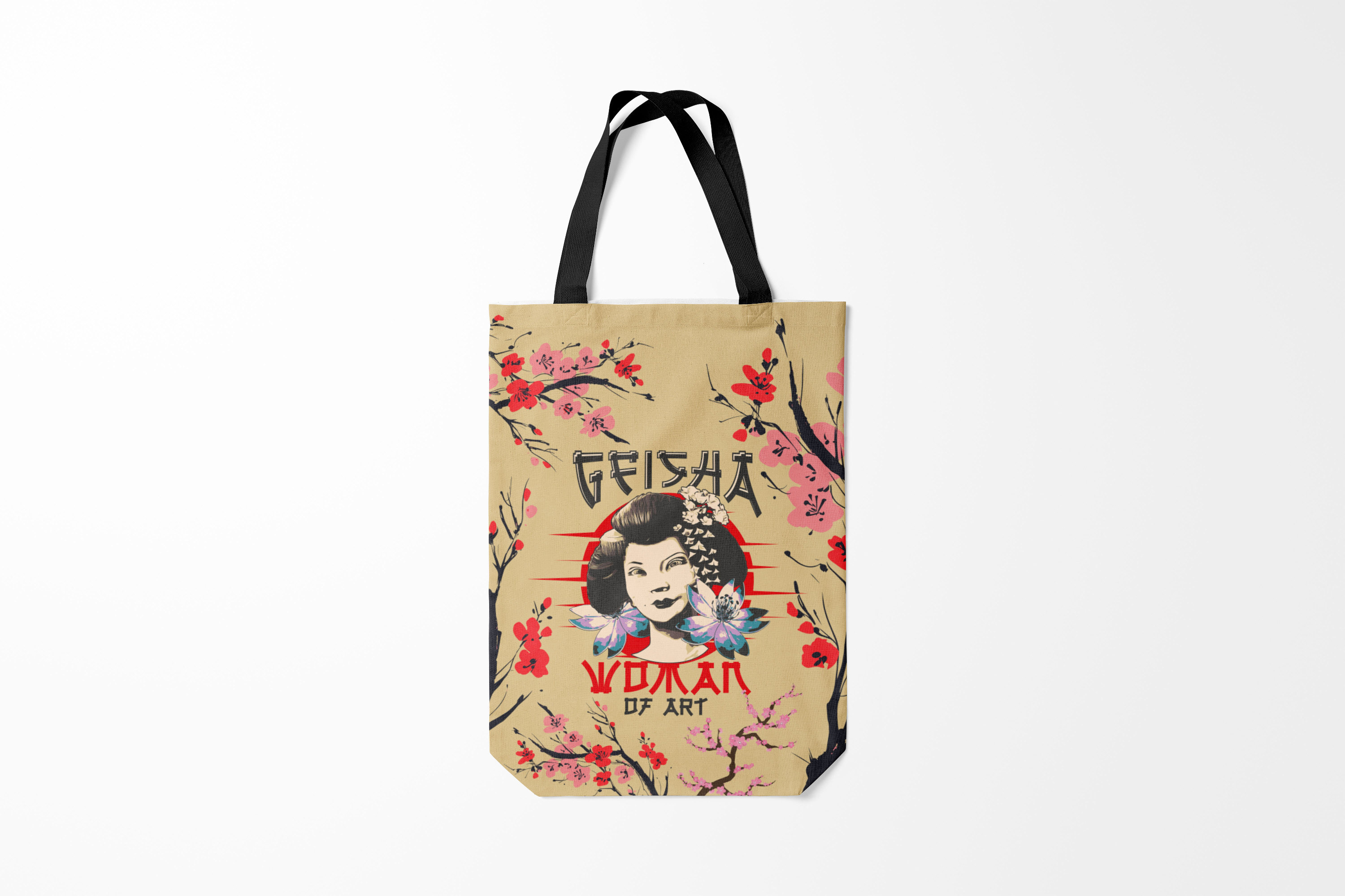

Сумка шoппер унисекс Burnettie Япония Гейша Geisha Z, черный, Япония Гейша Geisha Z