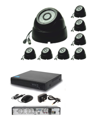 

Готовый AHD комплект видеонаблюдения на 8 внутренних камер 5мП c ИК подсветкой до 20м, Черный, AHDKIT