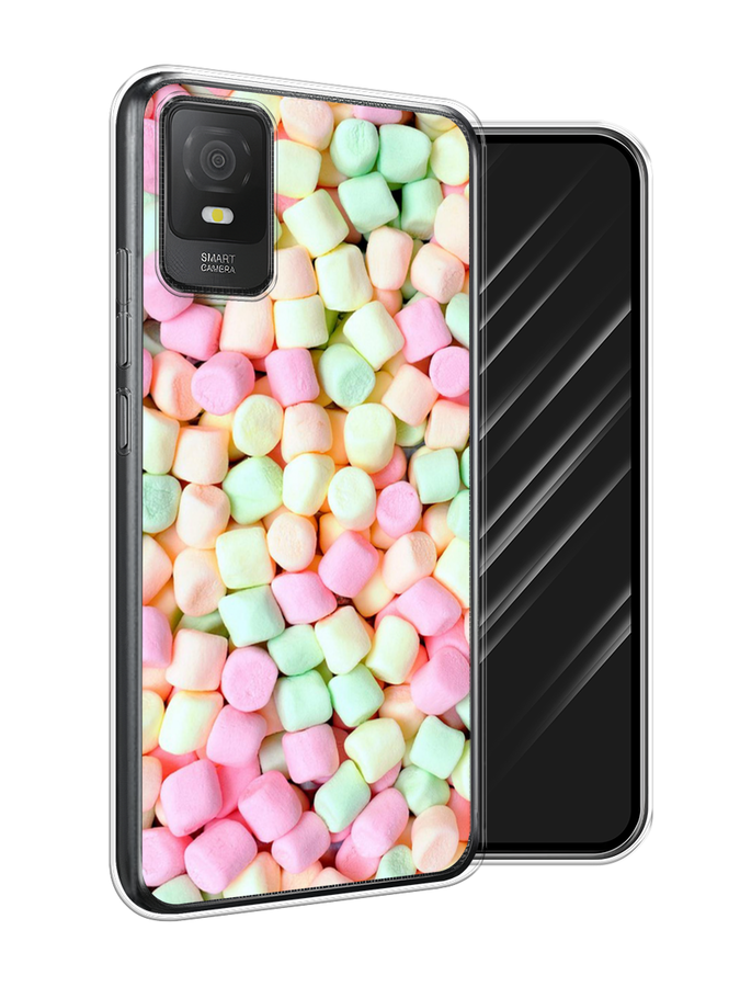 

Чехол Awog на TCL 403 "Marshmallows", Зеленый;желтый;розовый, 291650-10
