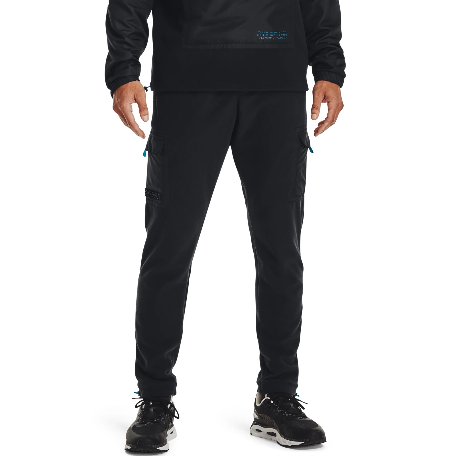 фото Спортивные брюки мужские under armour 1366201 черные 2xl