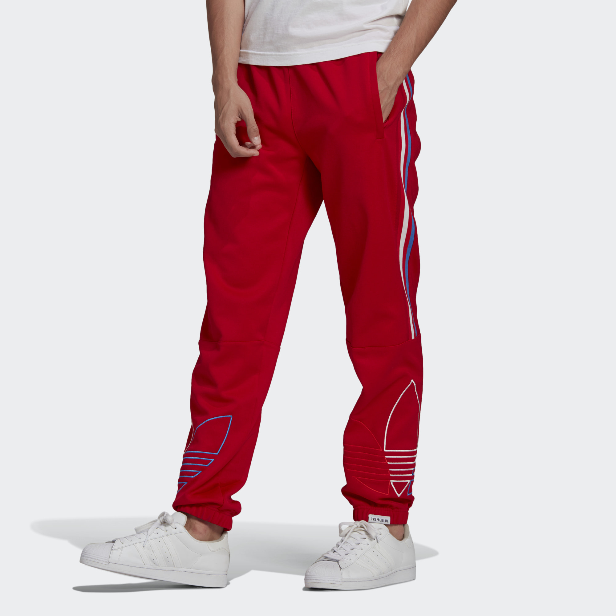 

Спортивные брюки мужские Adidas GN3557 красные L, GN3557