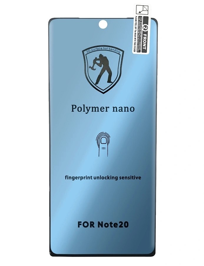 

Защитная пленка Polymer nano для Samsung Note 20 Ultra, чувствителен к отпечатку, 3 шт
