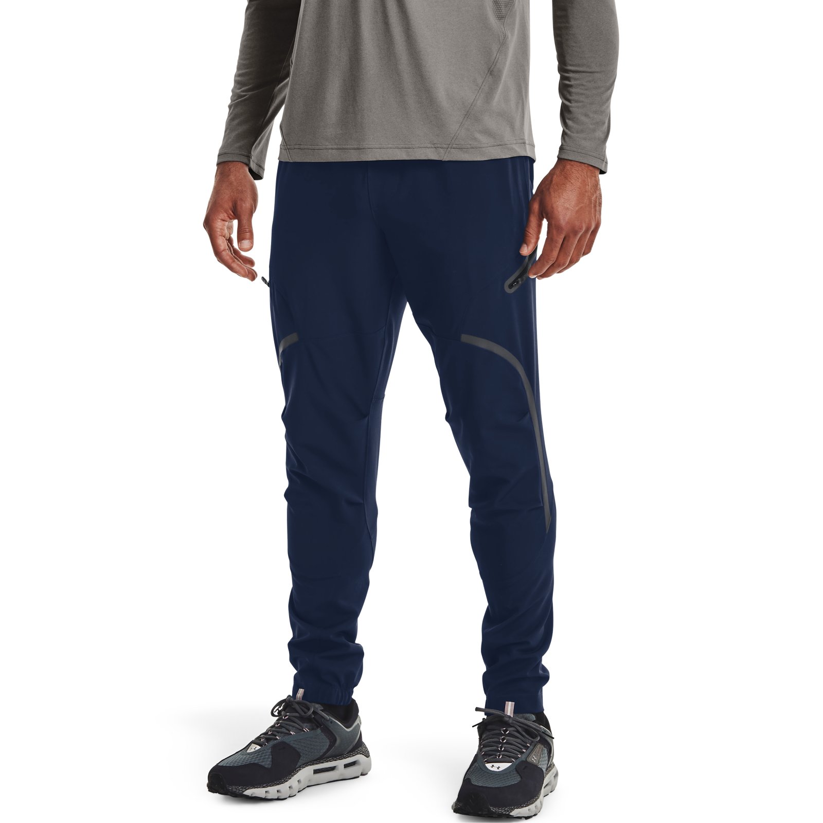 фото Спортивные брюки мужские under armour 1352026-408 синие 2xl