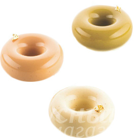 

Силиконовая форма ДОНАТС ГУРМАН Donuts Gourmand80 Silikomart, Белый