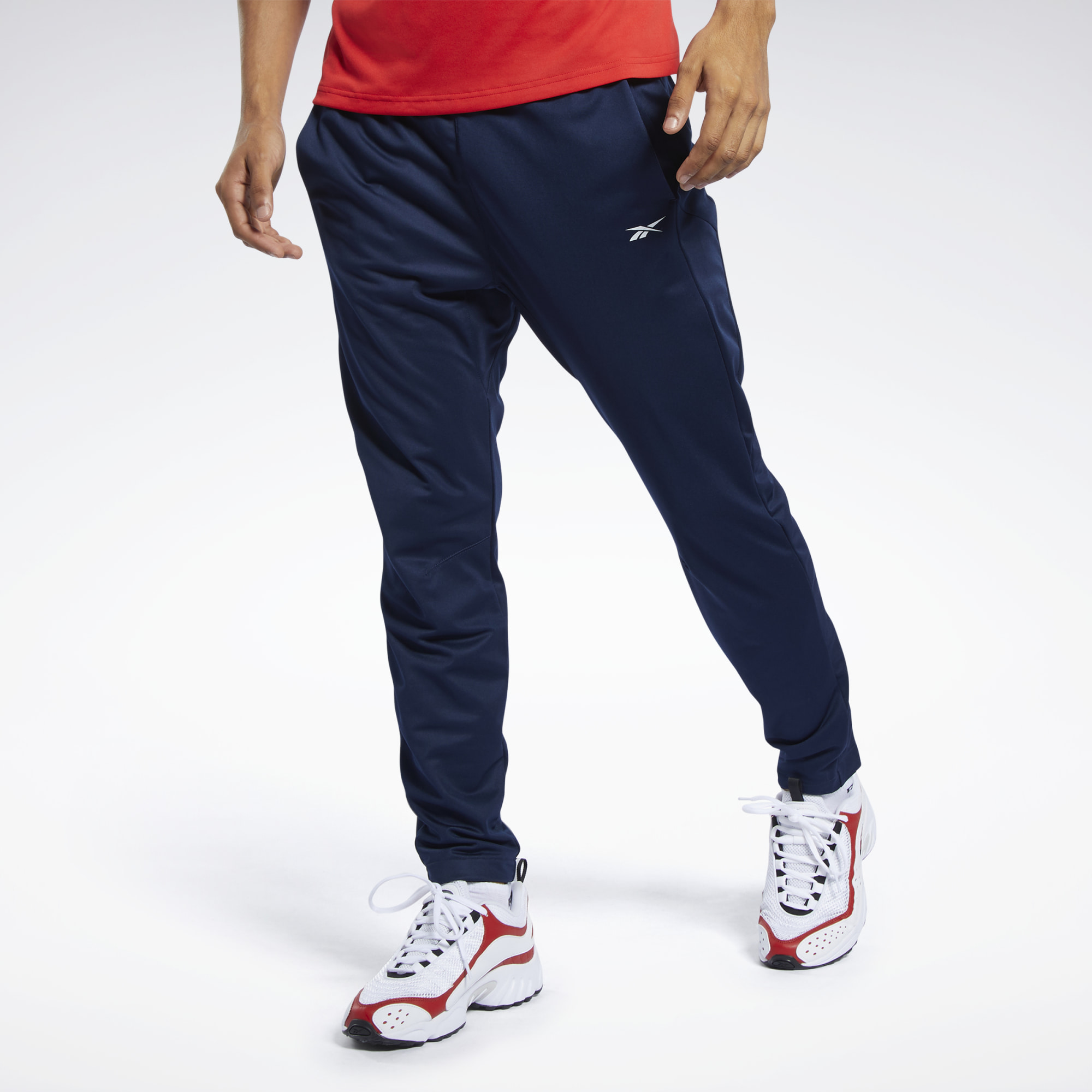 фото Спортивные брюки мужские reebok fk6202 синие s