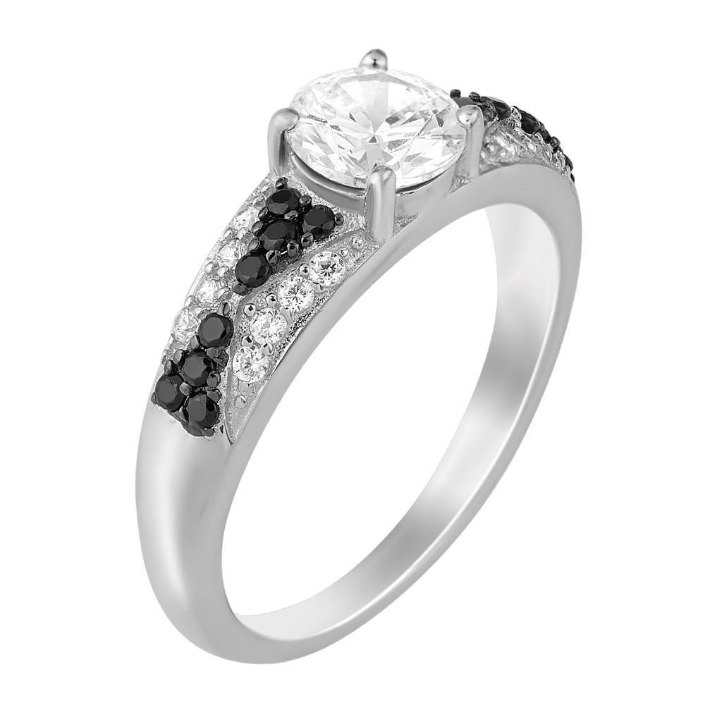 

Кольцо женское из серебра с фианитом 585Gold 701003793, р, 701003793