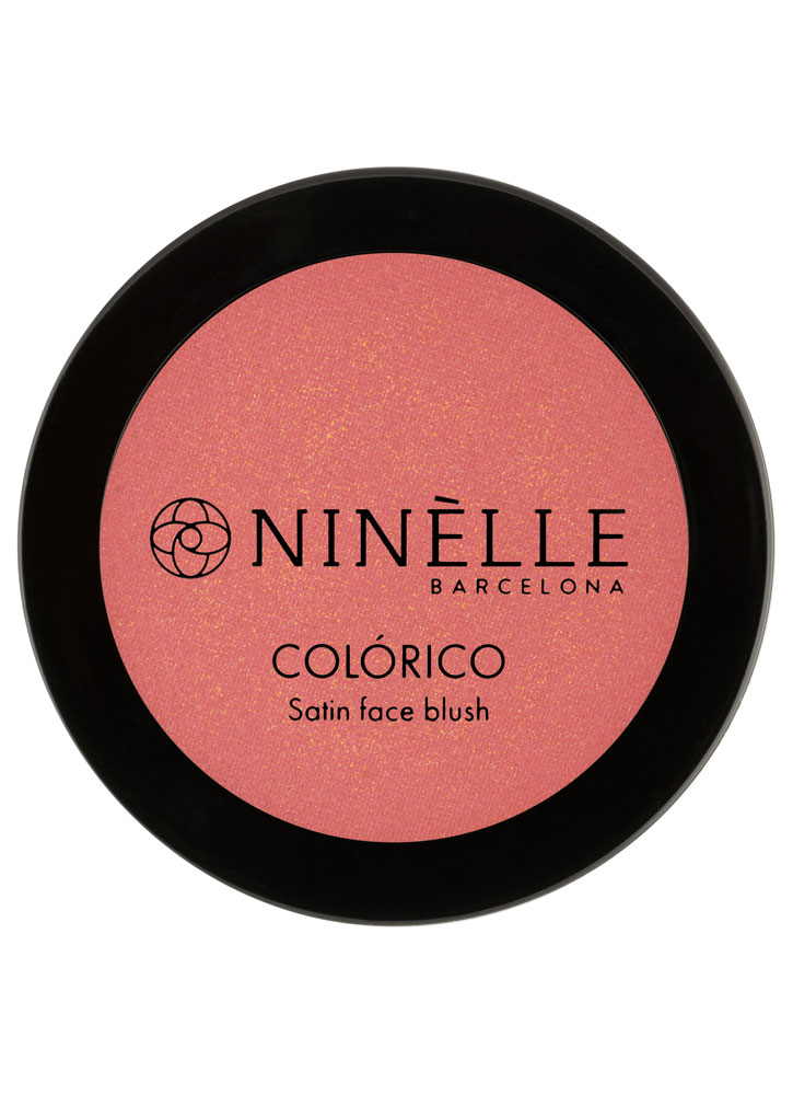 фото Румяна ninelle сатиновые colorico 407 золотисто-розовый