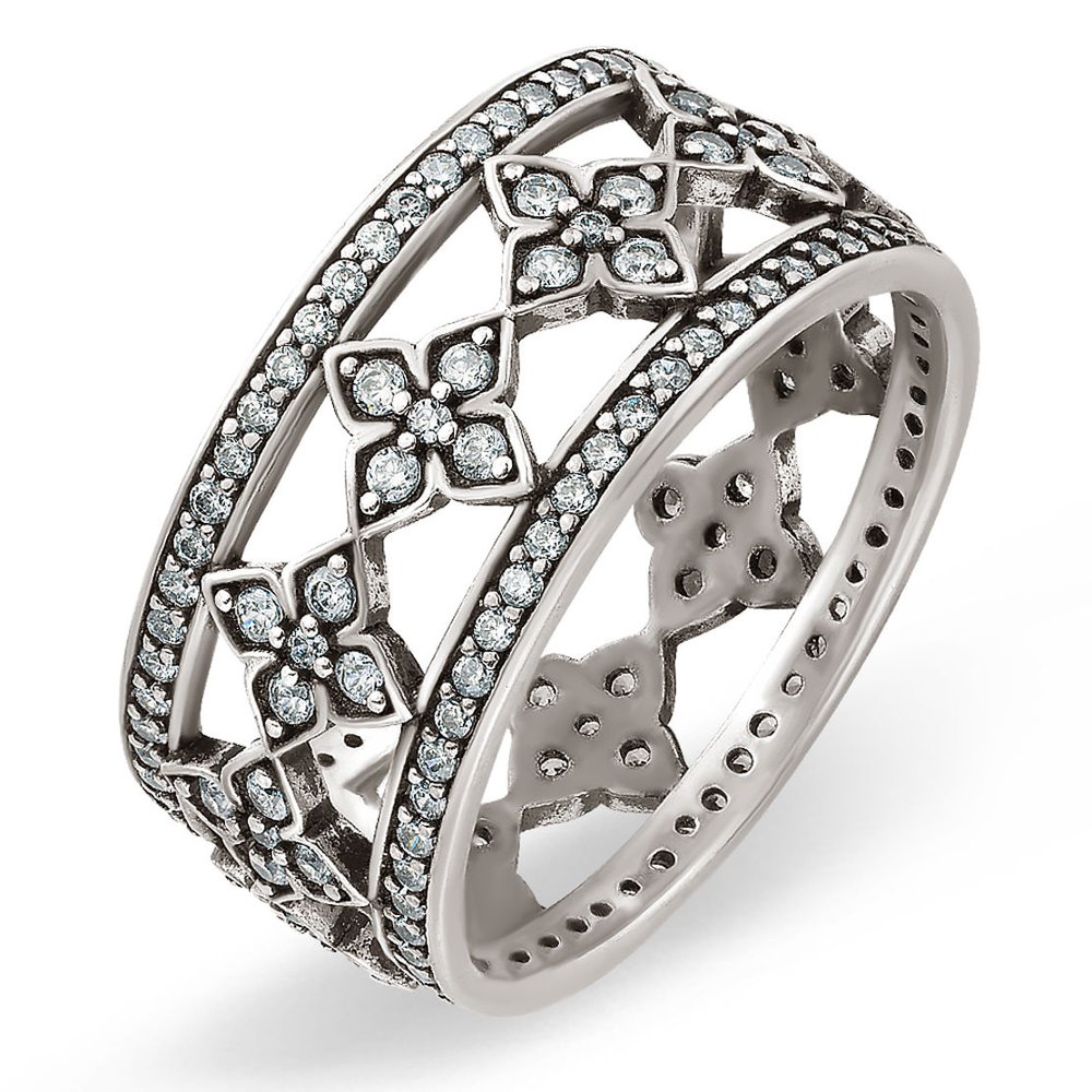 

Кольцо женское из серебра с фианитом 585Gold 701007348, р, 701007348