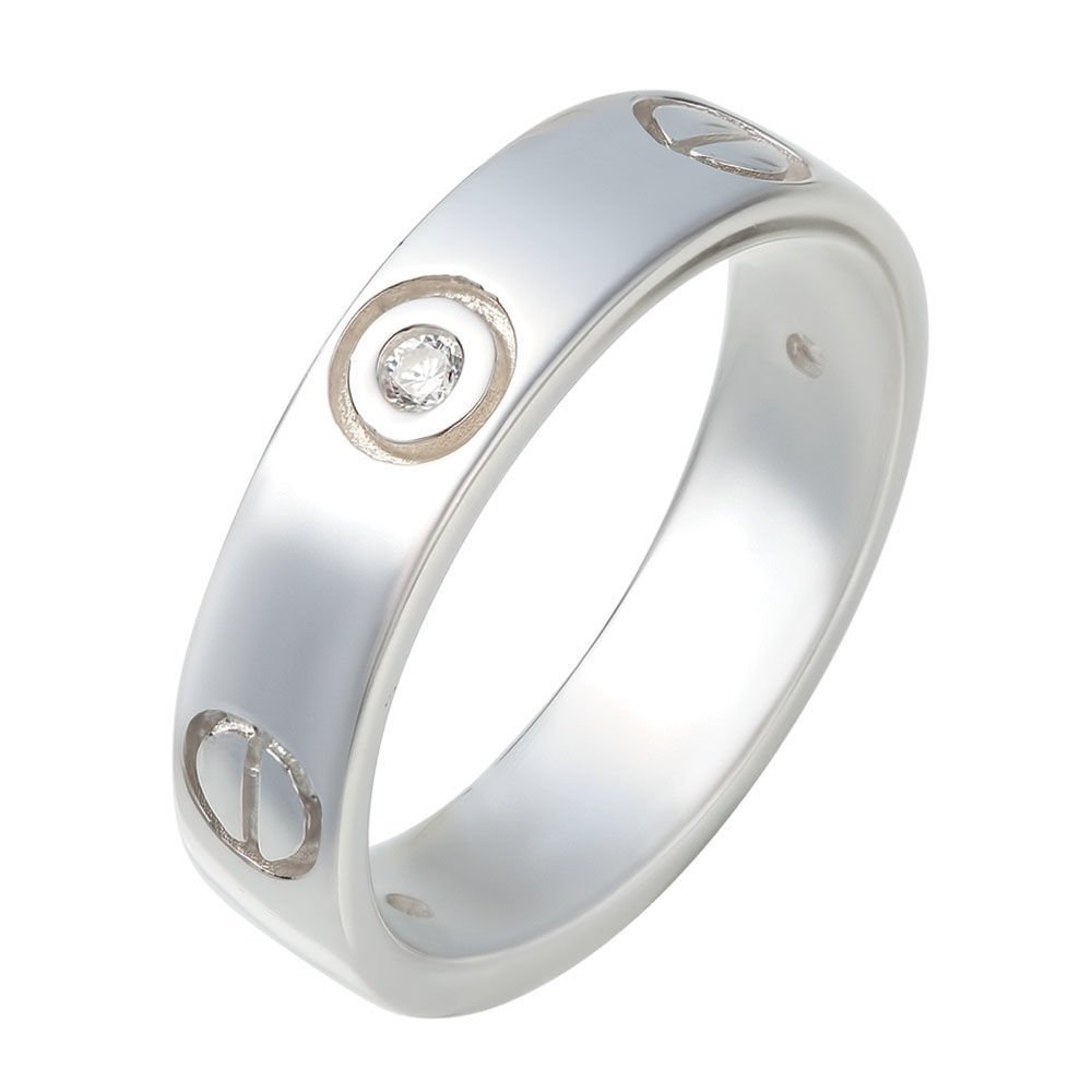 

Кольцо женское из серебра с фианитом 585Gold 701003745, р, 701003745