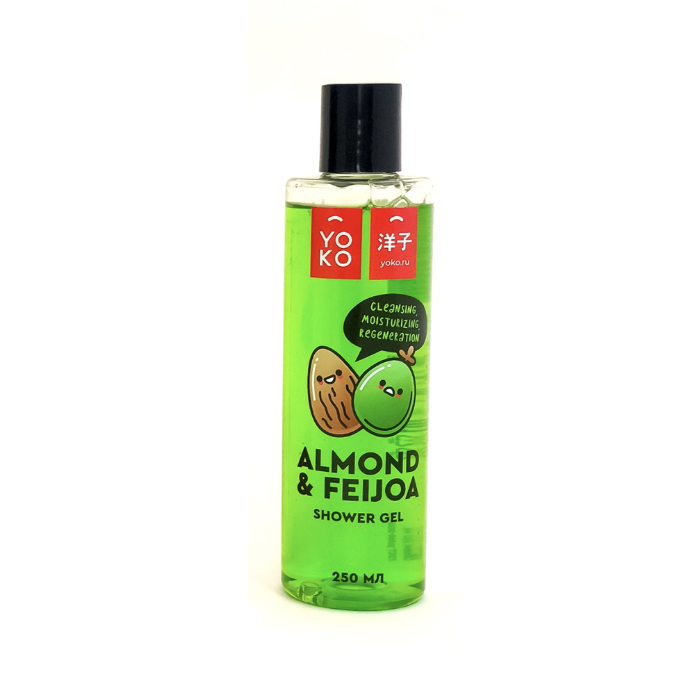

Гель для душа YOKO миндаль фейхоа Shower Gel Almond And Feijoa 250 мл, 50711