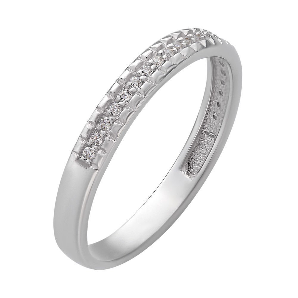 

Кольцо из серебра р.  585Gold 701000177, фианит, 701000177