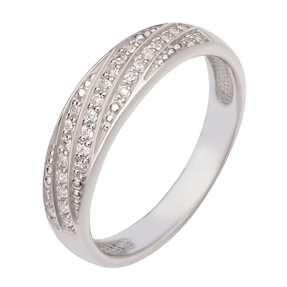 

Кольцо из серебра р. , 585Gold 701000242, фианит, 701000242