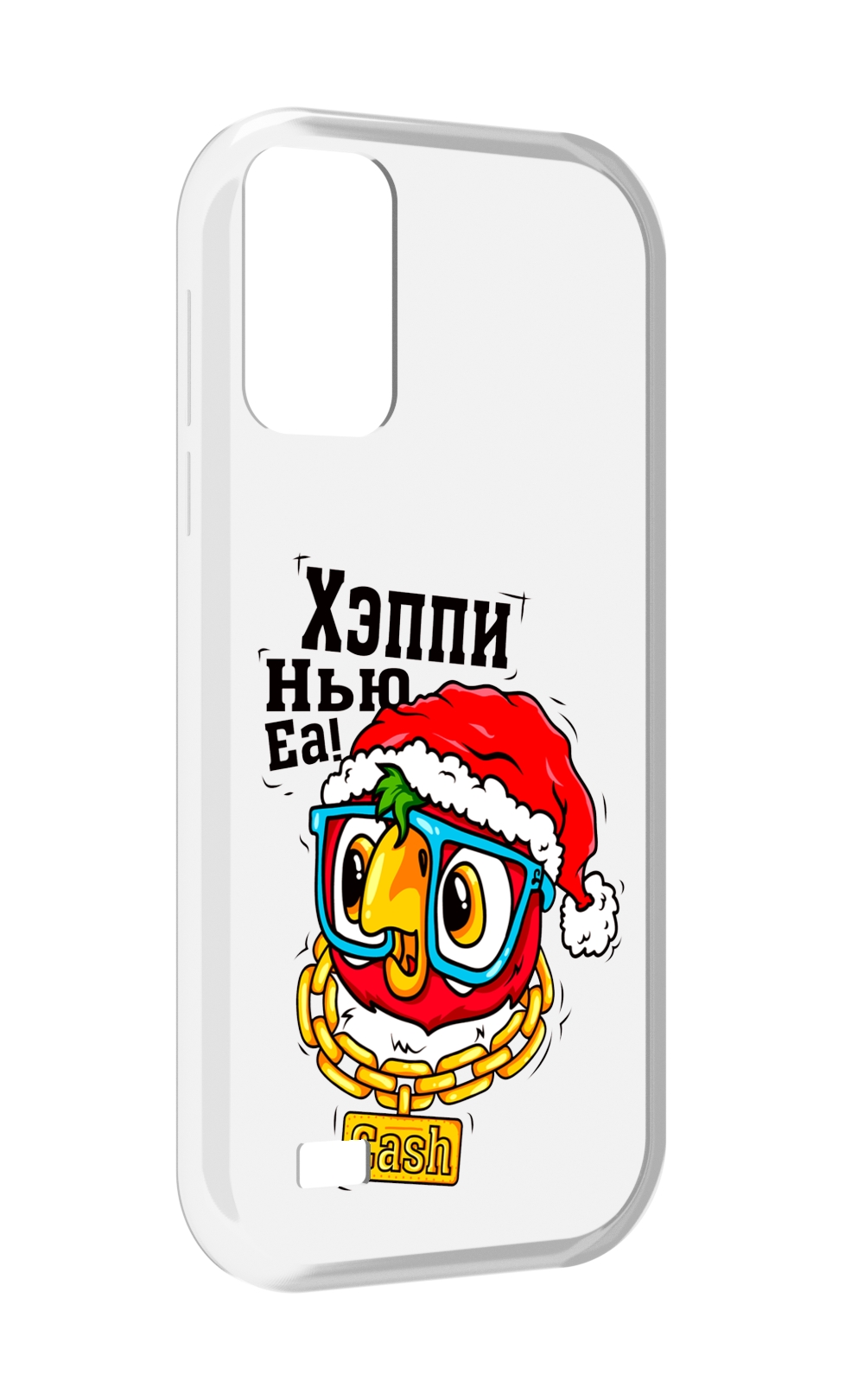 

Чехол MyPads Хэппи нью еа для Oukitel C31, Прозрачный, Tocco