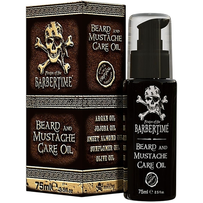 Масло Barbertime уходовое для бороды и усов Beard And Mustache Care Oil 75 мл масло для тела мужской джаз 0405 350 мл