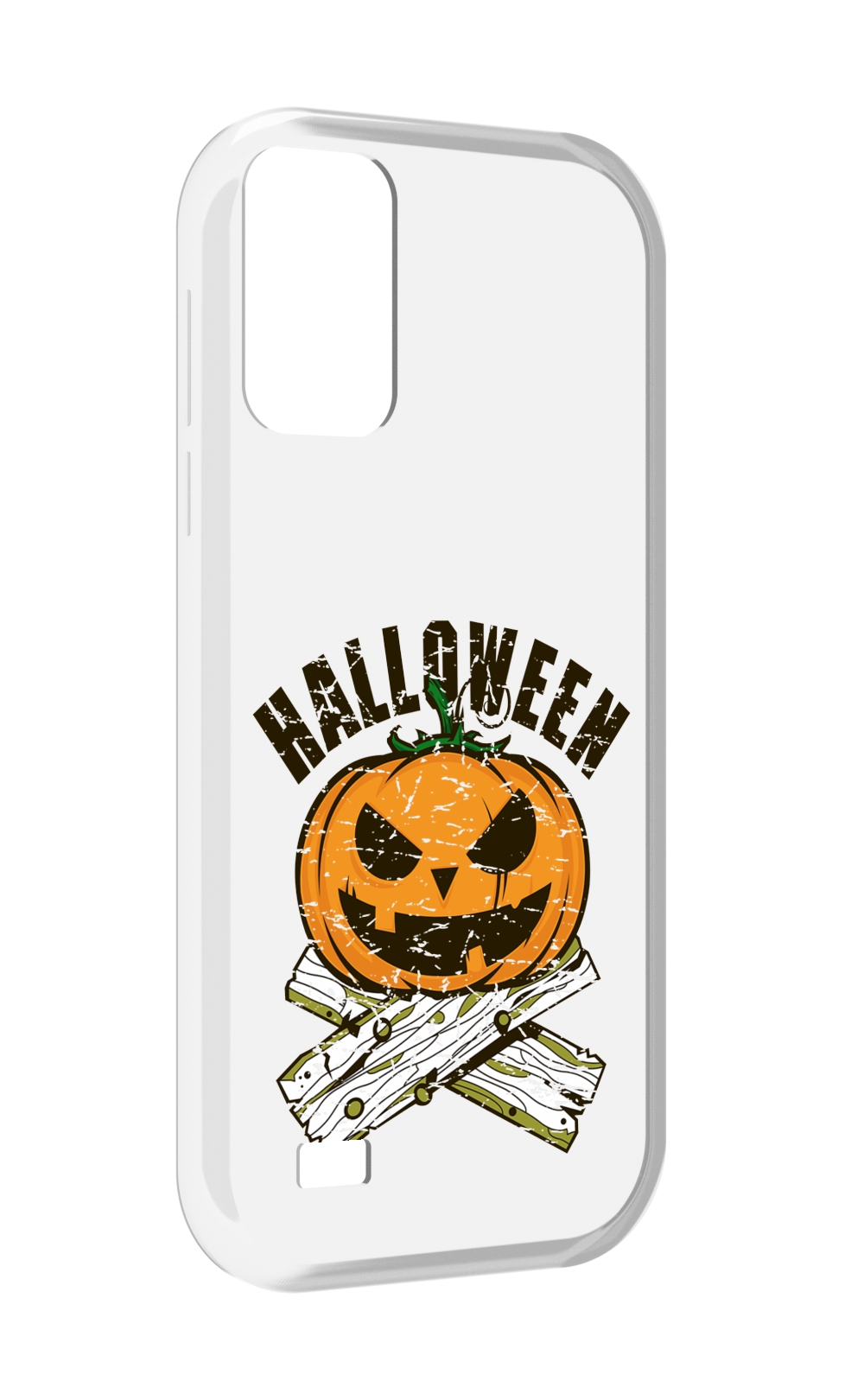 

Чехол MyPads Хэллоуин доски тыква для Oukitel C31, Прозрачный, Tocco