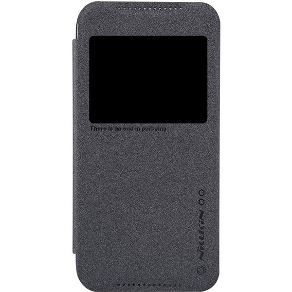 

Чехол для HTC Desire 526G, черный, Nillkin Sparkle Leather Case, T-N-HD526-009, T-N-HD526-009