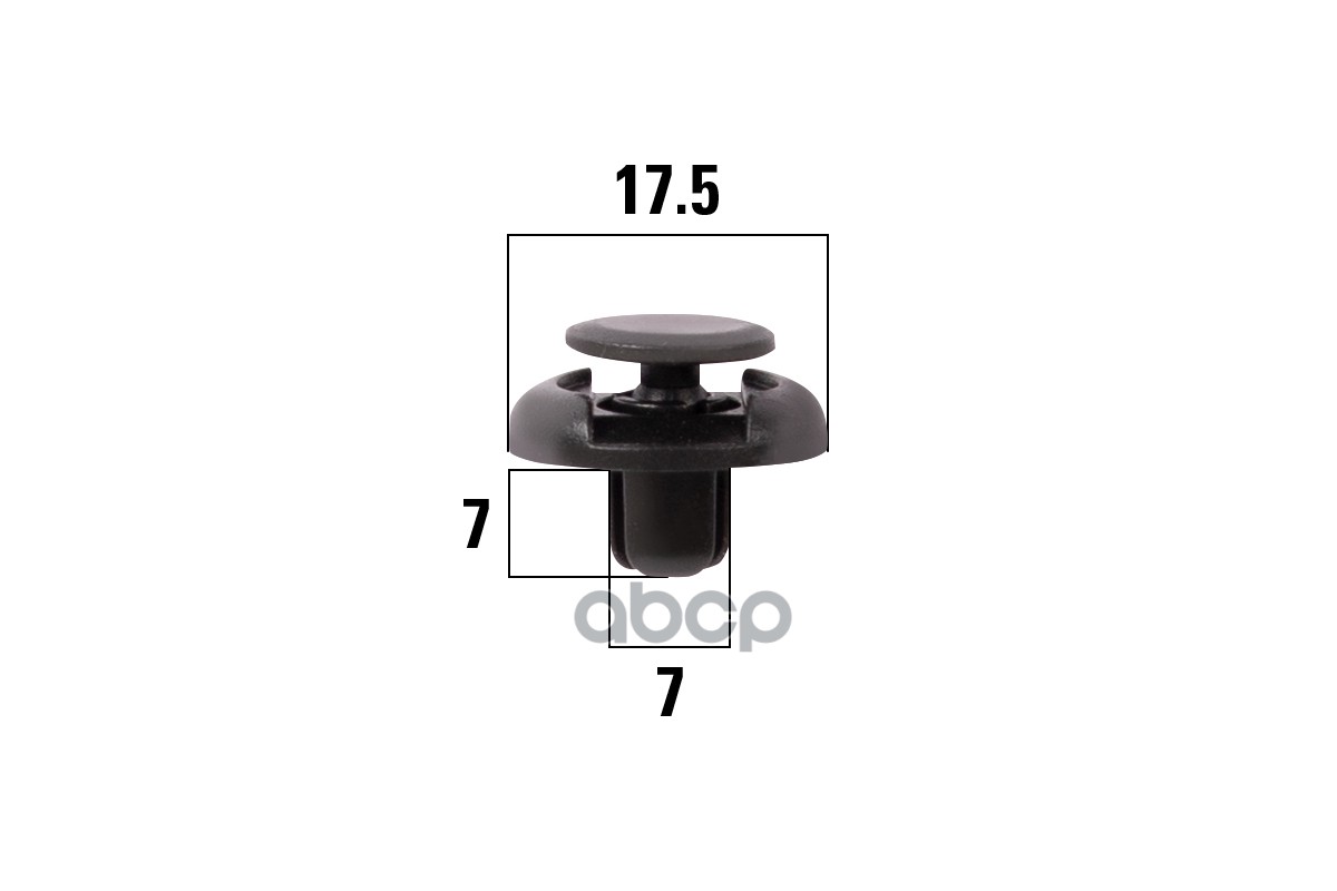 

Клипса Универс. Toyota Land Cruiser Kraft Kt106296 Toyota Land Cruiser Kraft арт. KT106296