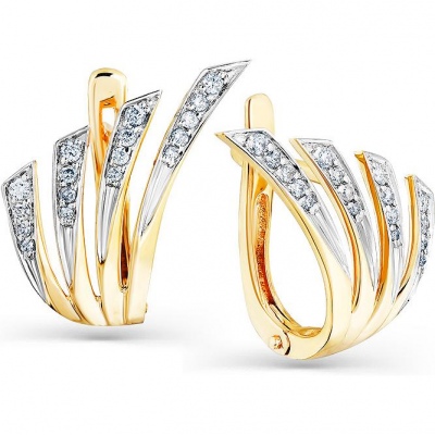 

Серьги из жёлтого золота с 34 бриллиантами Master Brilliant 2-308294-00-00, 2-308294-00-00