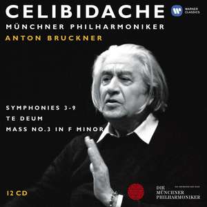 

Celibidache Edition Vol.2. BRUCKNER: Sinfonien Nr.3-9 / Mass / Te Deum, 12 CD