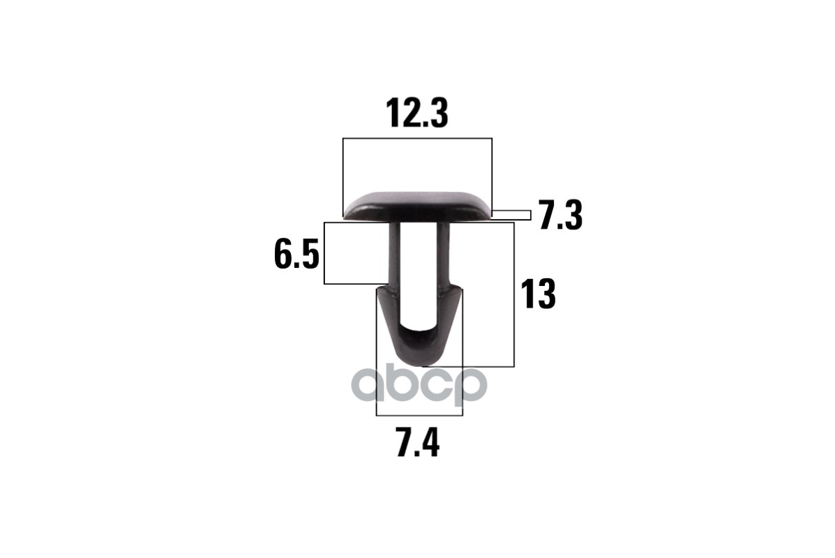 

Клипса Универс. Toyota Camry, Vista Kraft Kt106277 Toyota Camry, Vista Kraft арт. KT106277