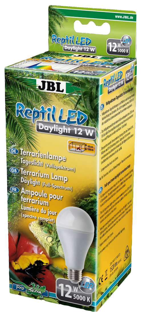 фото Лампа дневного света для террариума jbl reptil led daylight, 12 вт