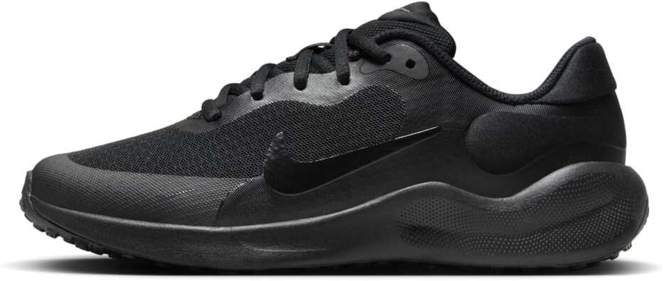 Кроссовки NIKE REVOLUTION 7 (GS) FB7689-001, черный, 39