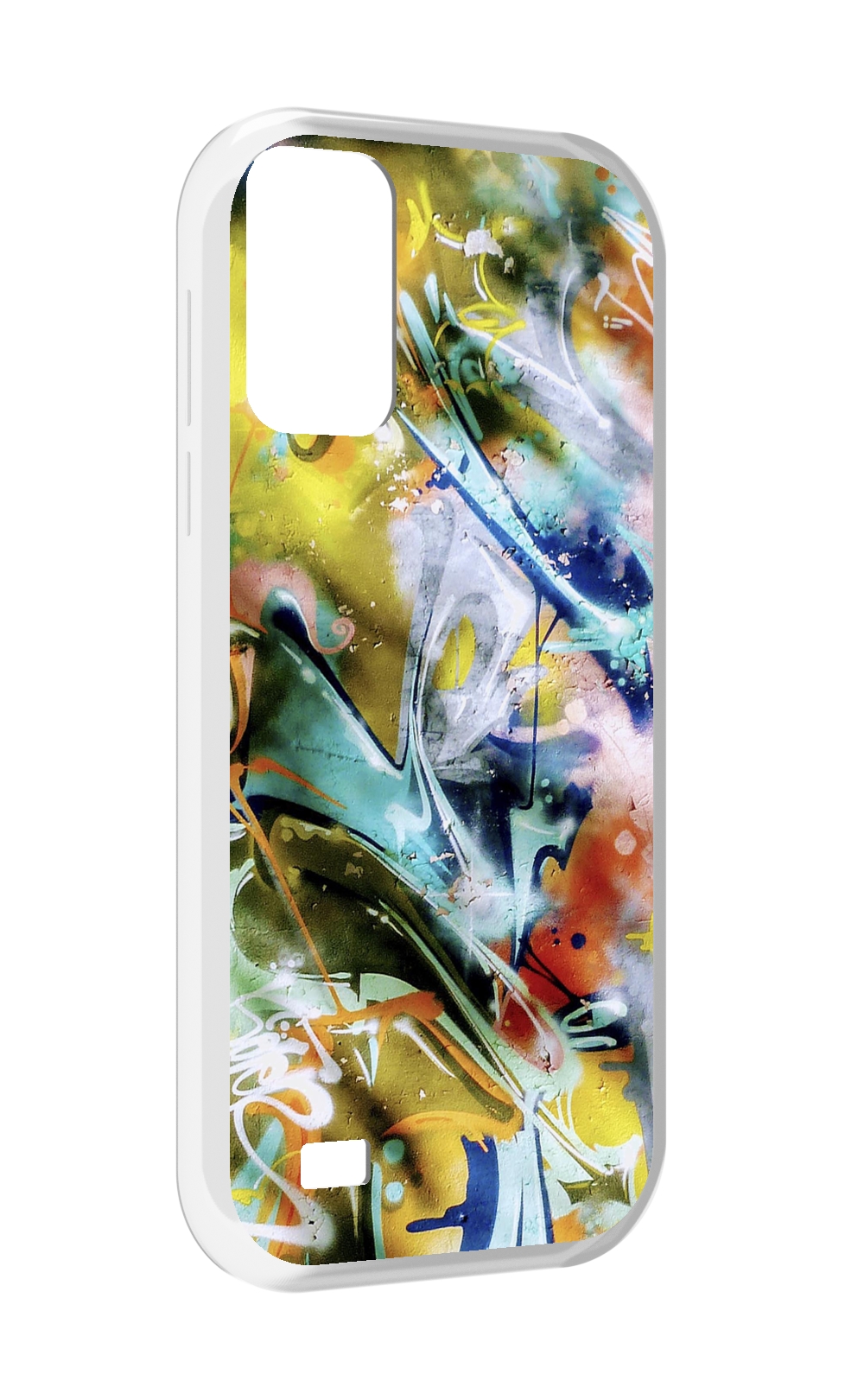 

Чехол MyPads граффити-хаос для Oukitel C31, Прозрачный, Tocco